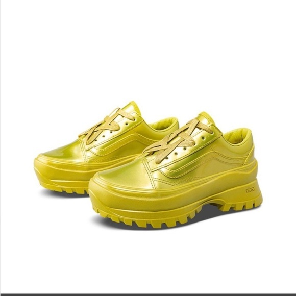 Vans Shoes - Vans Chunky Platform Sneakers in Bright Yellow